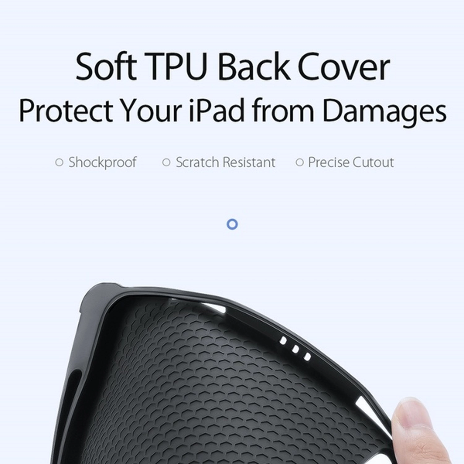 Tofu Series Folio Case for iPad 10.2-inch