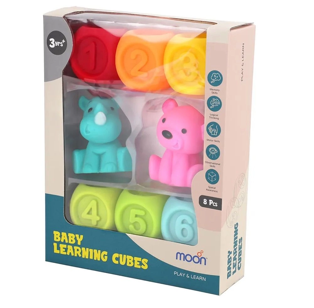 Number Block Cubes - 3+ 8 pieces