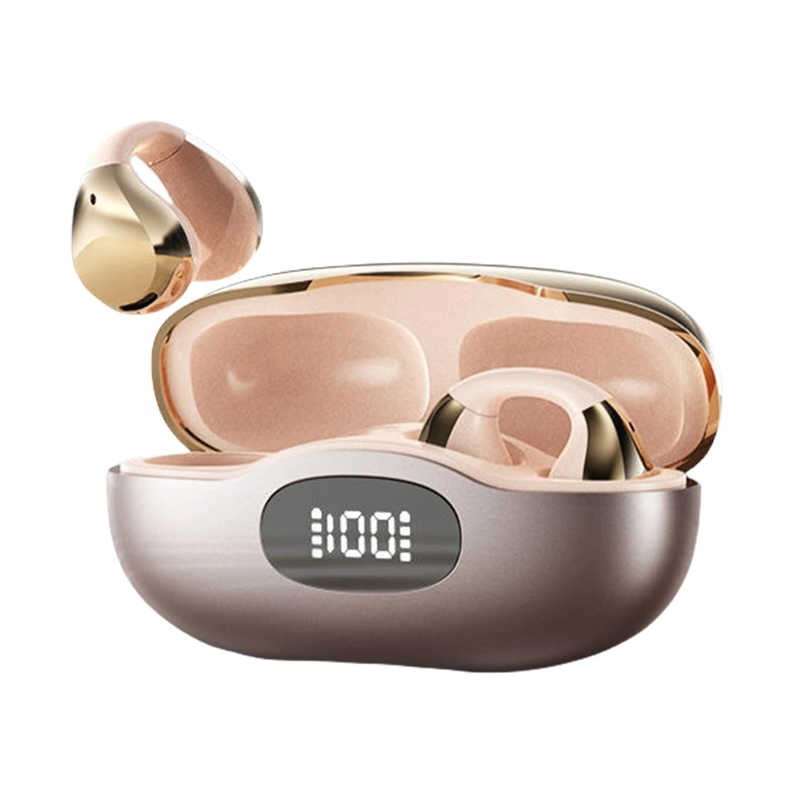 Open Ear Clip Headphones - Wireless Earbud