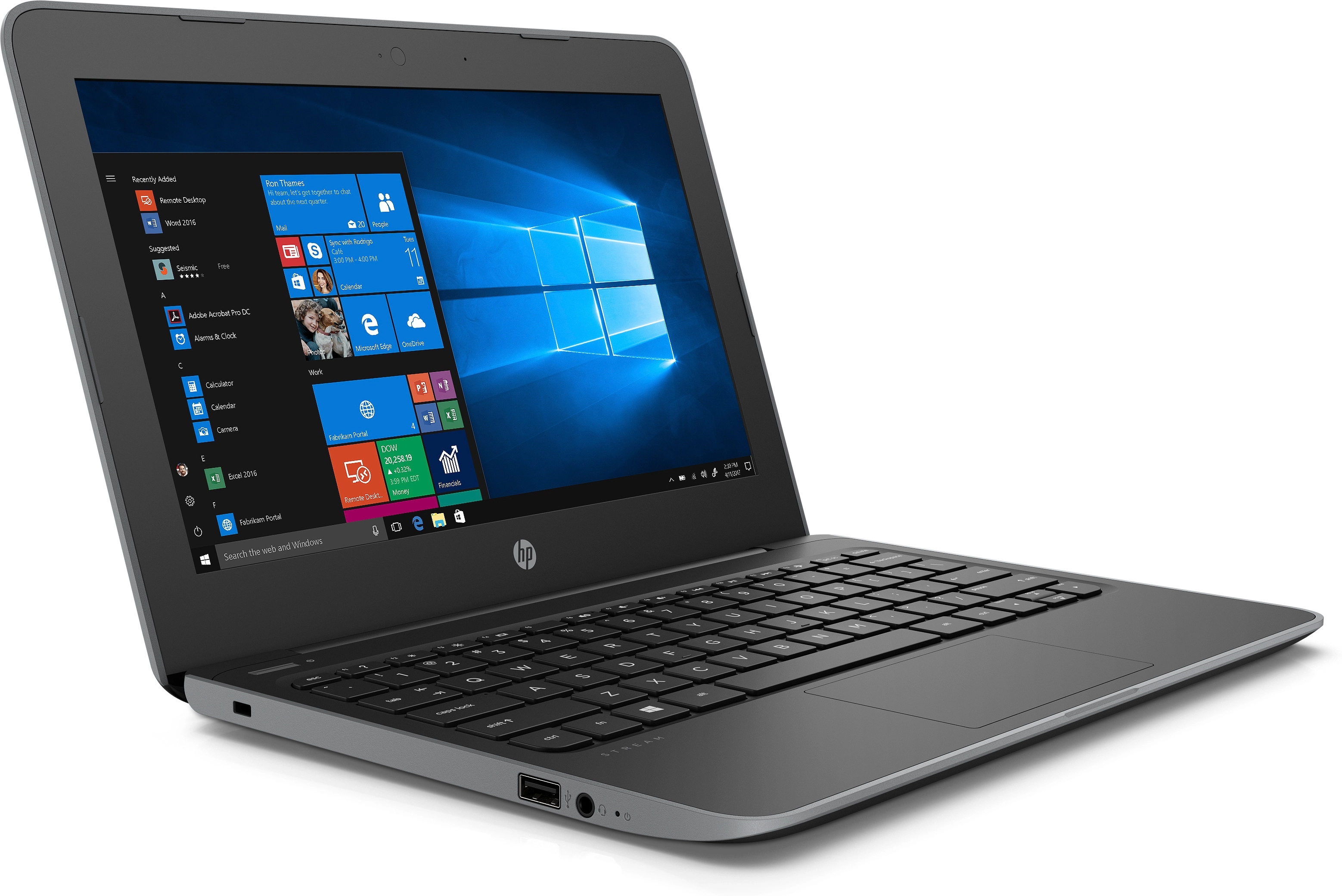 HP G Series Stream 11 5VR92UT - 11.6'' Celeron N4000 4GB DDR4 128 GB eMMC