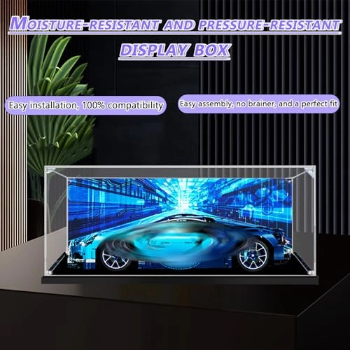 Acrylic Display Case - Compatible with Lego 62 x 30 x 20 cm