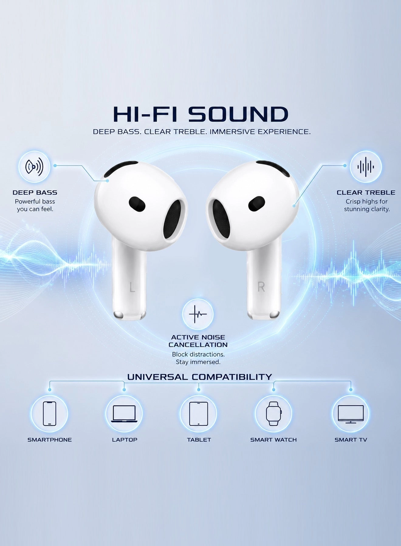 VE-F4 Plus Wireless Earbud
