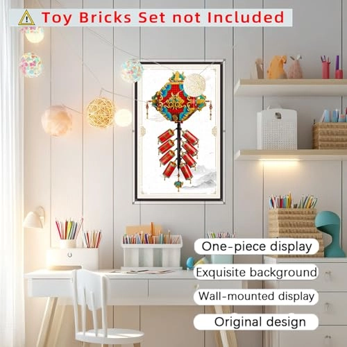 Acrylic Display Case for LEGO 80118 - 32 x 15 x 52 cm 3mm acrylic