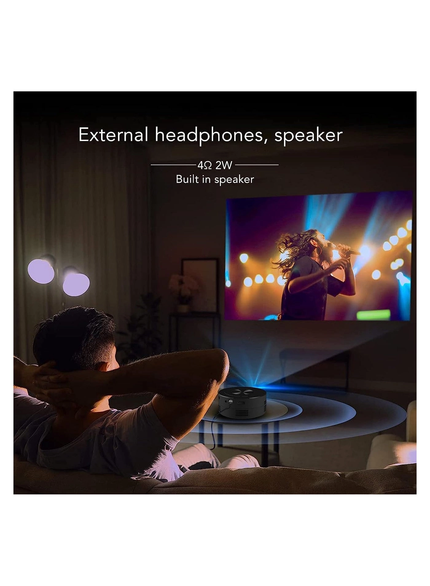 Mini LED Projector - 320 x 180 pixels