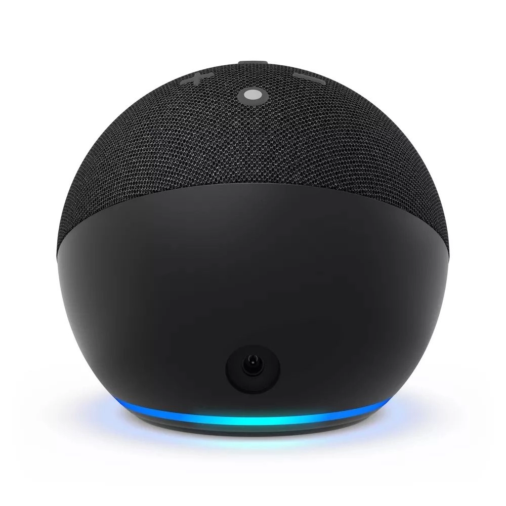 Echo Dot 5th Gen - Alexa Charcoal - Improved audio, Sleek design