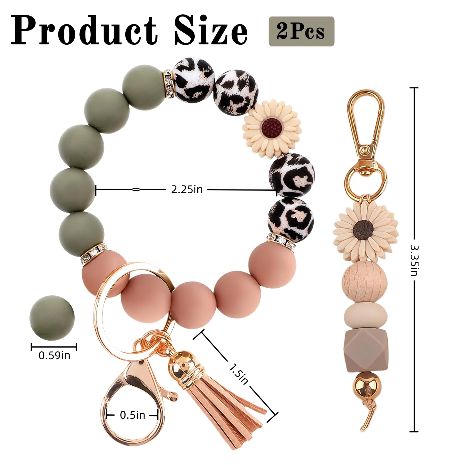 Bracelet Key Ring Set - Fantasy