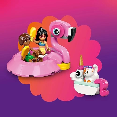 LEGO Friends Unicorn & Flamingo Pool Party