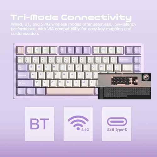 WOBKEY Rainy 75 - QWERTY Wired/Wireless