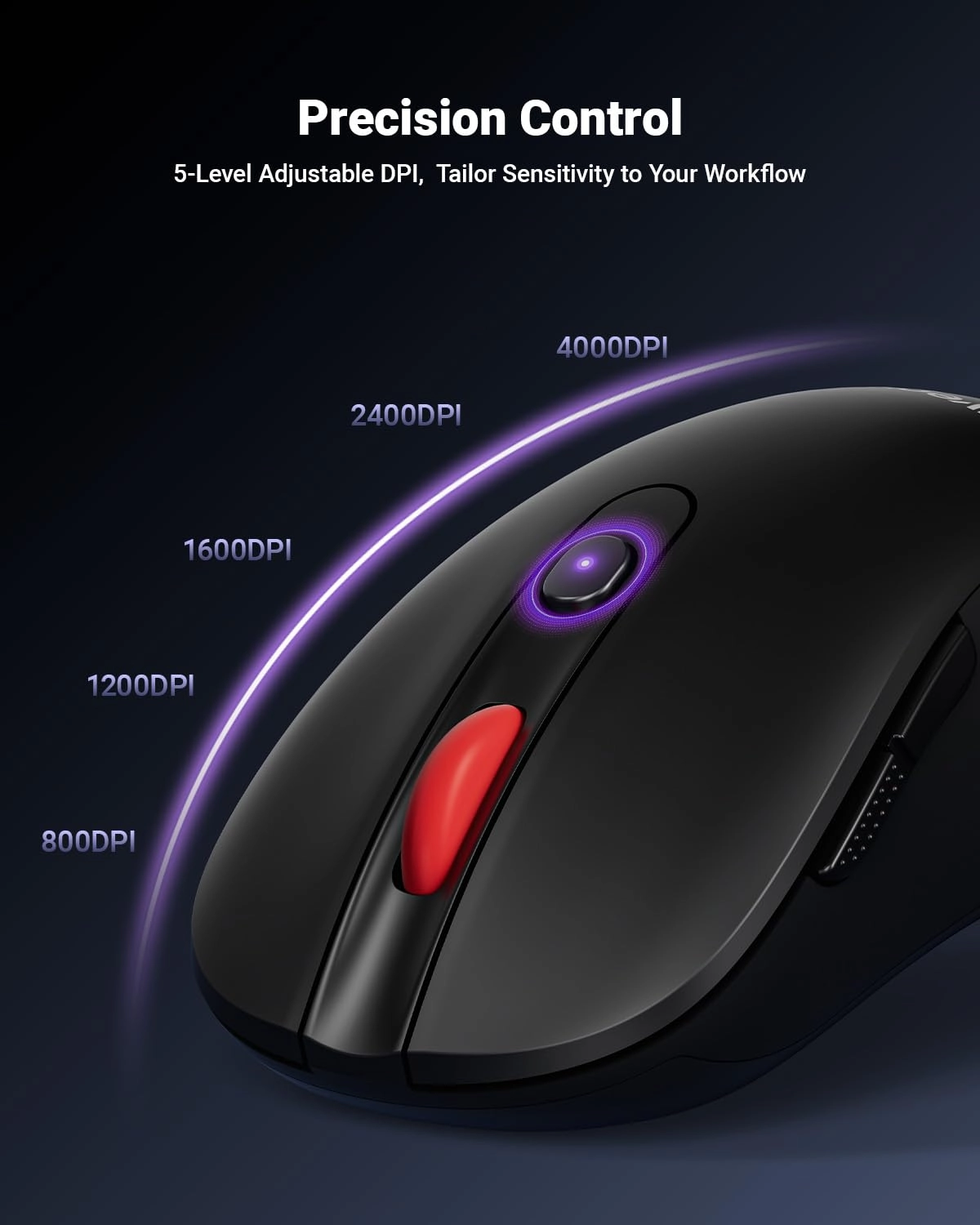 MW17 Slim Mini Cordless Mouse - USB