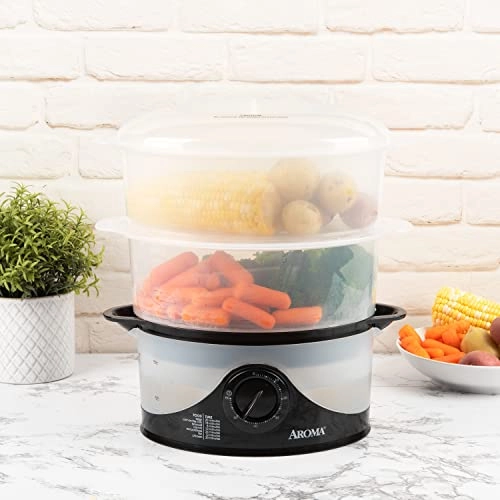 2-Tier Food Steamer - 6 Liters