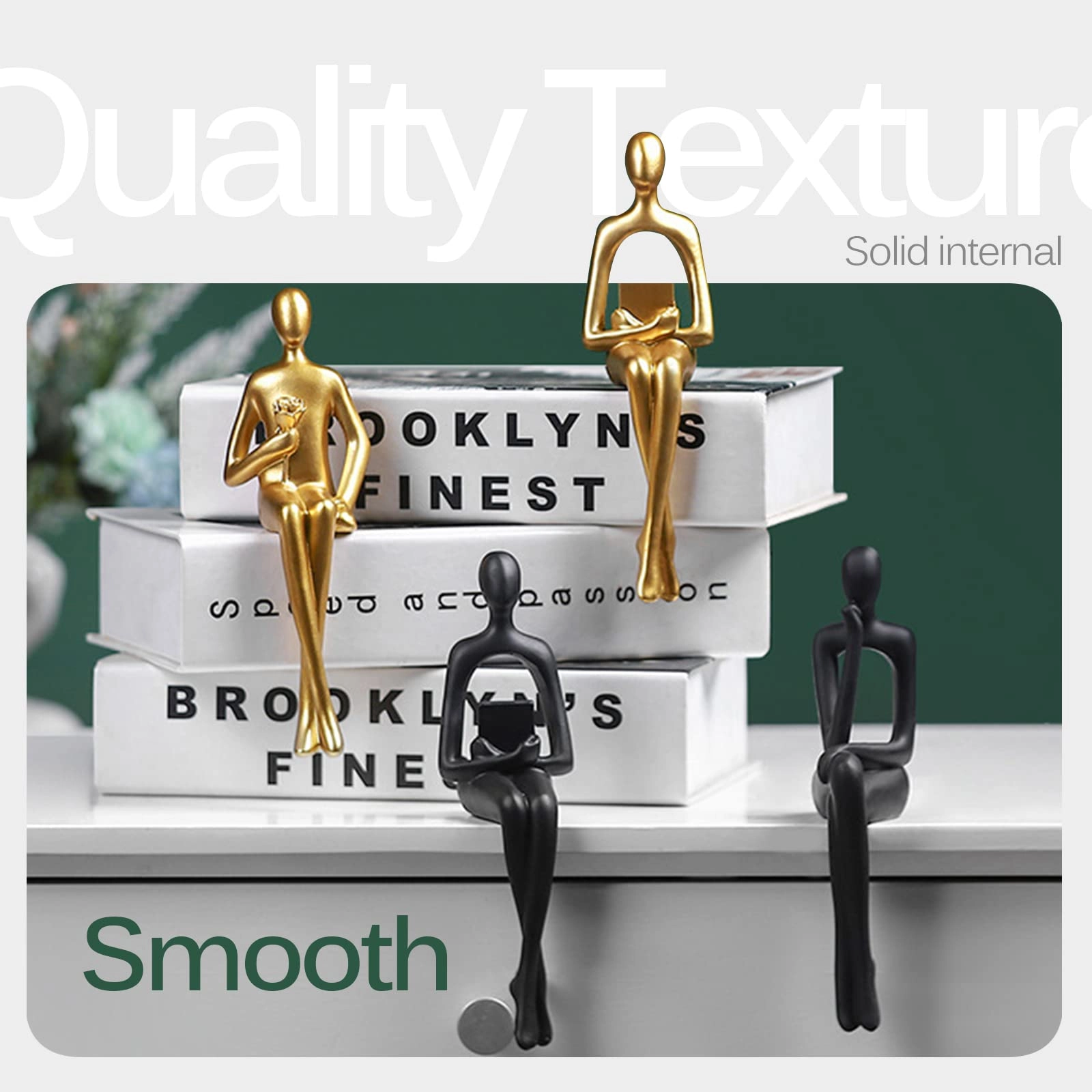 Thinker Statues - Resin