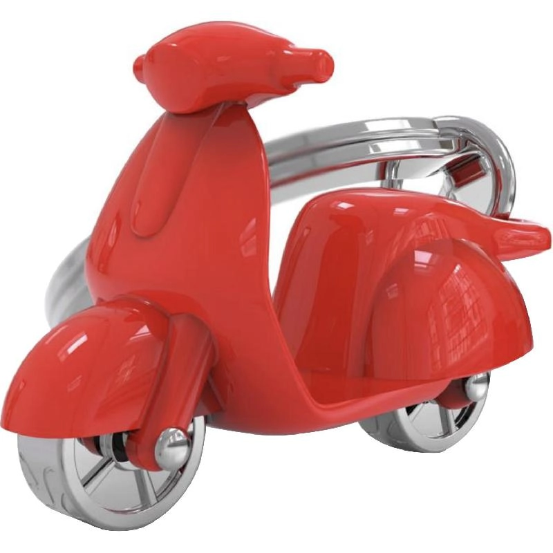 MetalMorphose Vespa Motorcycle Keychain
