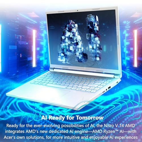 Nitro V - 14.5'' Ryzen 7 8845HS 16GB DDR5 512GB SSD