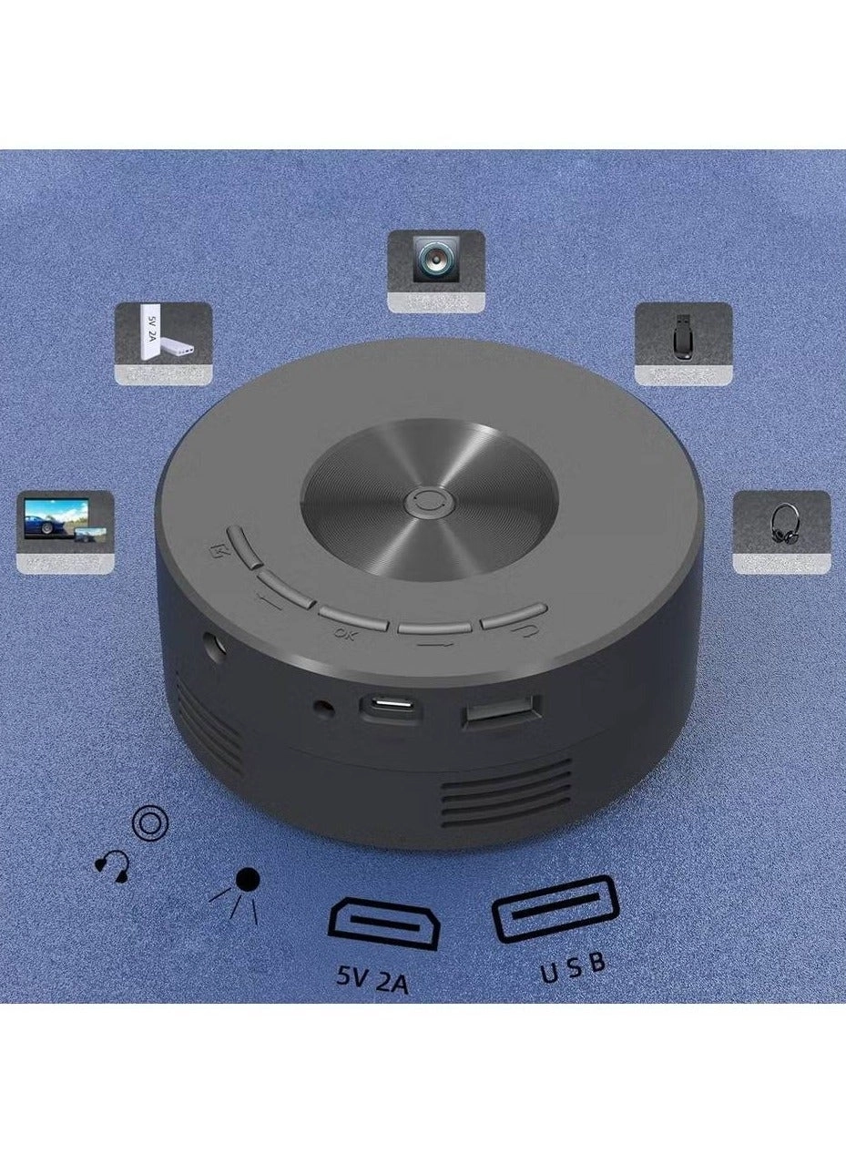 YG300 Micro Mini Projector: Ultra-Portable and Durable for Smartphones, Laptops, and Home Cinema