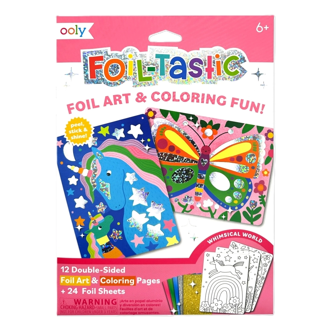 OOLY Foil-Tastic - 12 double-sided pages