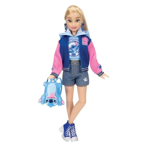 Stitch Fashion Doll - Dark Hair 13 Points of Articulation Two Outfits Ages 6+