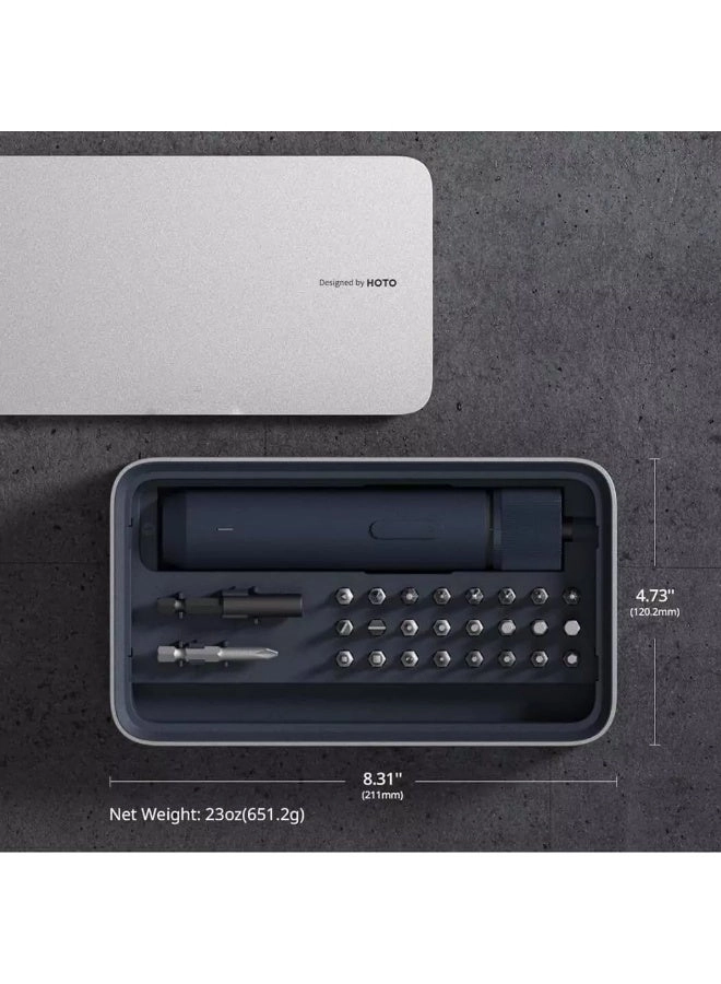 Electric Precision Screwdriver Kit - 25 Precision Bits Rechargeable