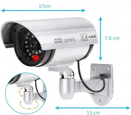 Dummy CCTV Security Camera - Indoor/Outdoor