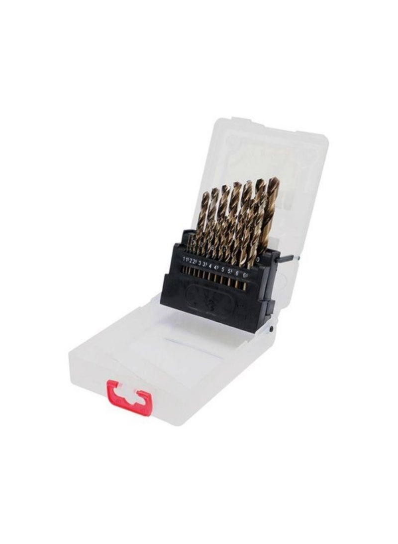 Yato Twist Drill Bit Co-HSS - HSS-E Co 19pcs 1-10mm