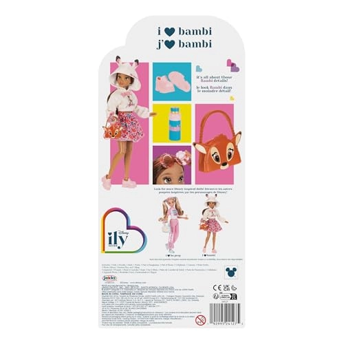 Bambi Fashion Doll - 11.5" Tall 13-Point Articulation Ages 6+