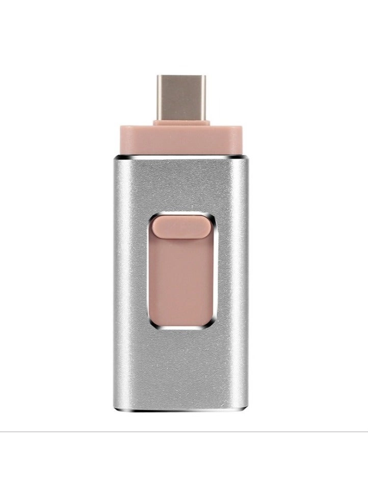Shock Proof Flash Drive - 3-in-1 64GB
