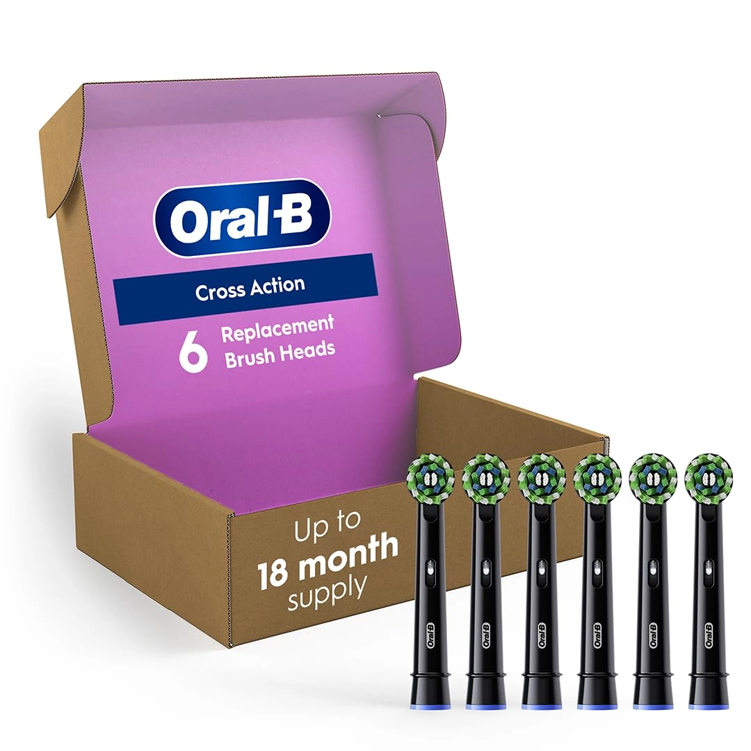 Oral-B CrossAction - 6 Pack CleanMaximiser Technology
