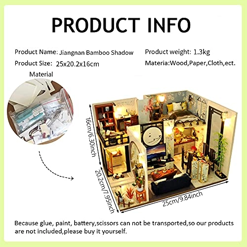 DIY House Kit - Jiangnan Style Dust Cover Music