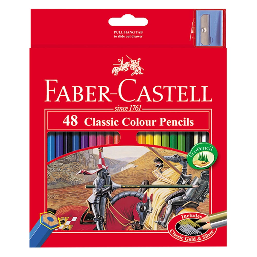 Faber-Castell Classic Colour Pencils - 48pcs