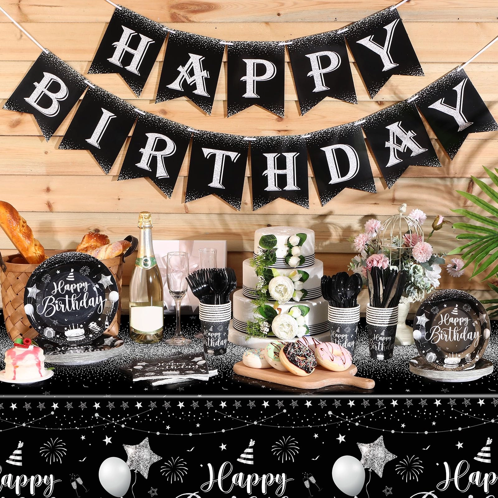 171 Pcs Happy Birthday Party Supplies