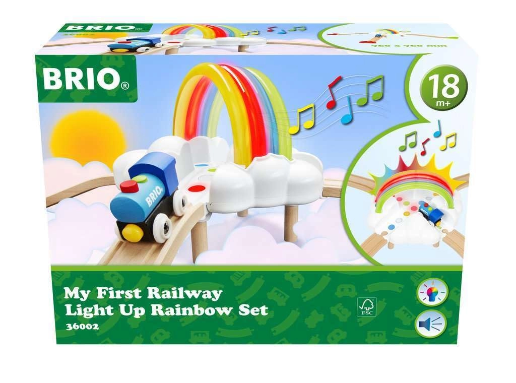 BRIO Light Up Rainbow Set