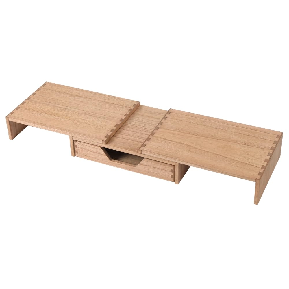 DDYURI Wood Monitor Stand for Workplace