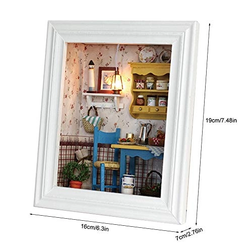 DIY Mini House Kit - Wooden LED Lights