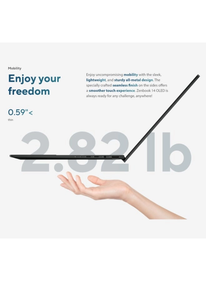 Zenbook 14 - 14'' Core Ultra 5-125H 8GB DDR5 2000GB SSD