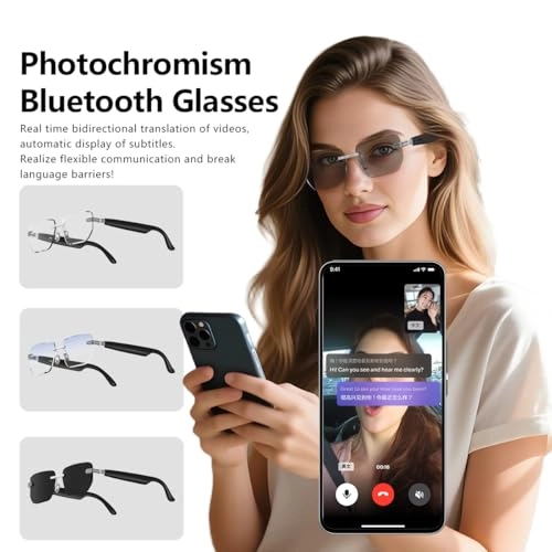 AI Translation Smart Glasses - Chat GPT DeepSeek