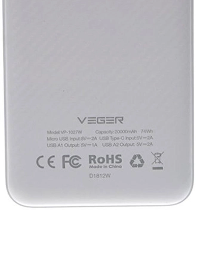 Power Bank - 20000mAh