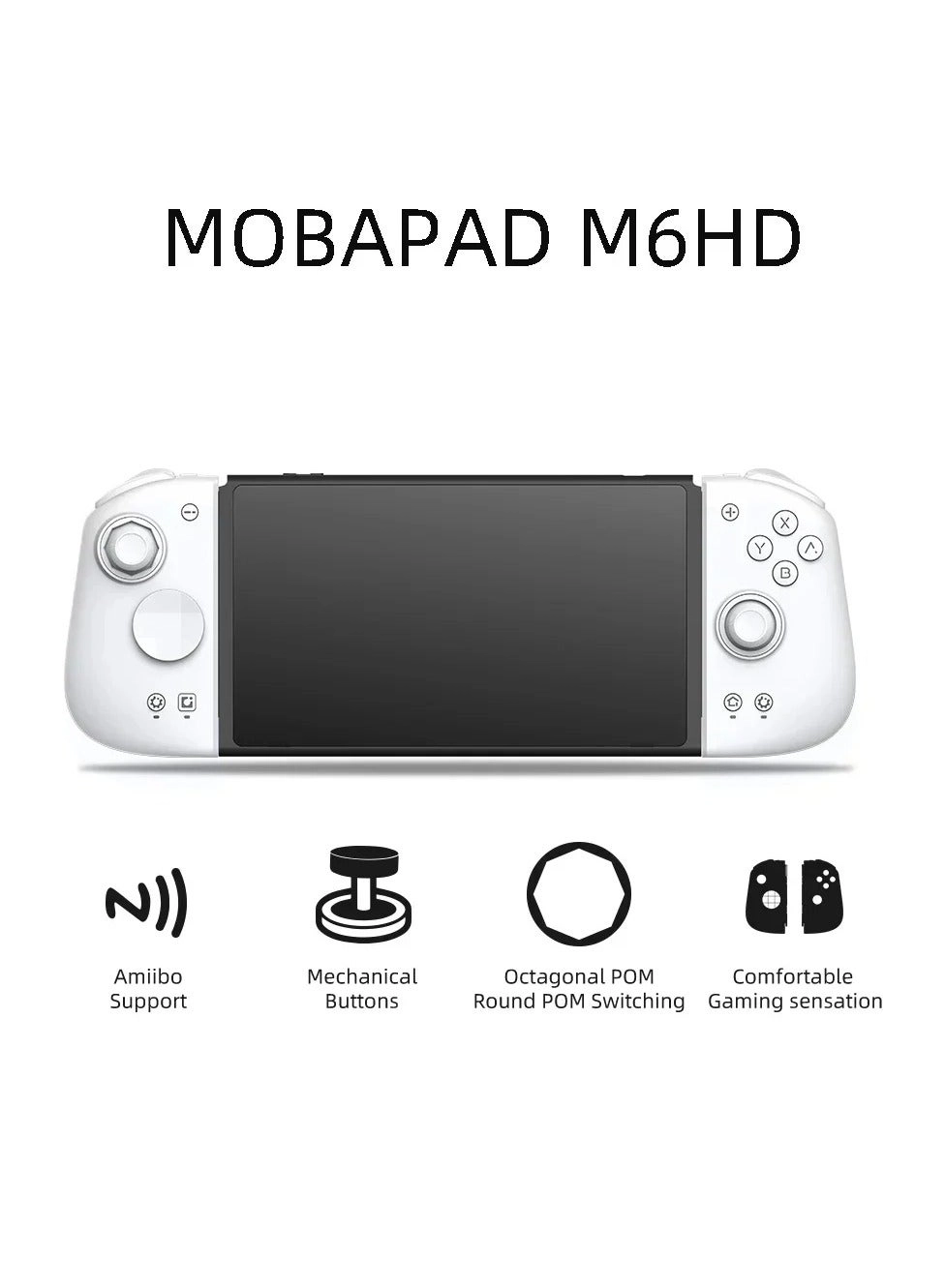 M6 HD - White Nintendo Switch