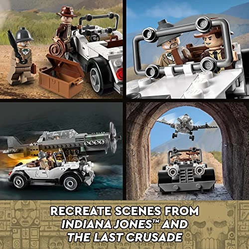 Indiana Jones Escape from the Fighter Plane (77012) - 3 Minifigures Multicoloured