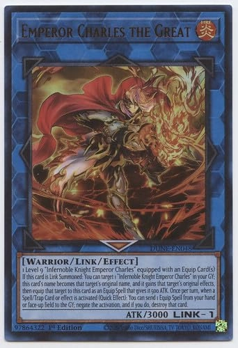 Yu-Gi-Oh! Emperor Charles The Great - DUNE-EN048 1st Edition