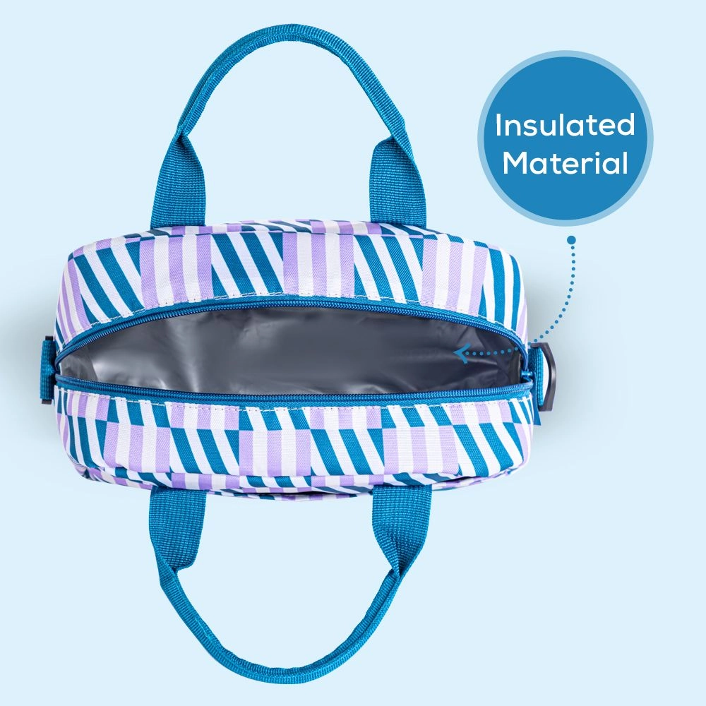 Steel Water Bottle - Leak-Proof Spout 1000 ml + Lunch Bag