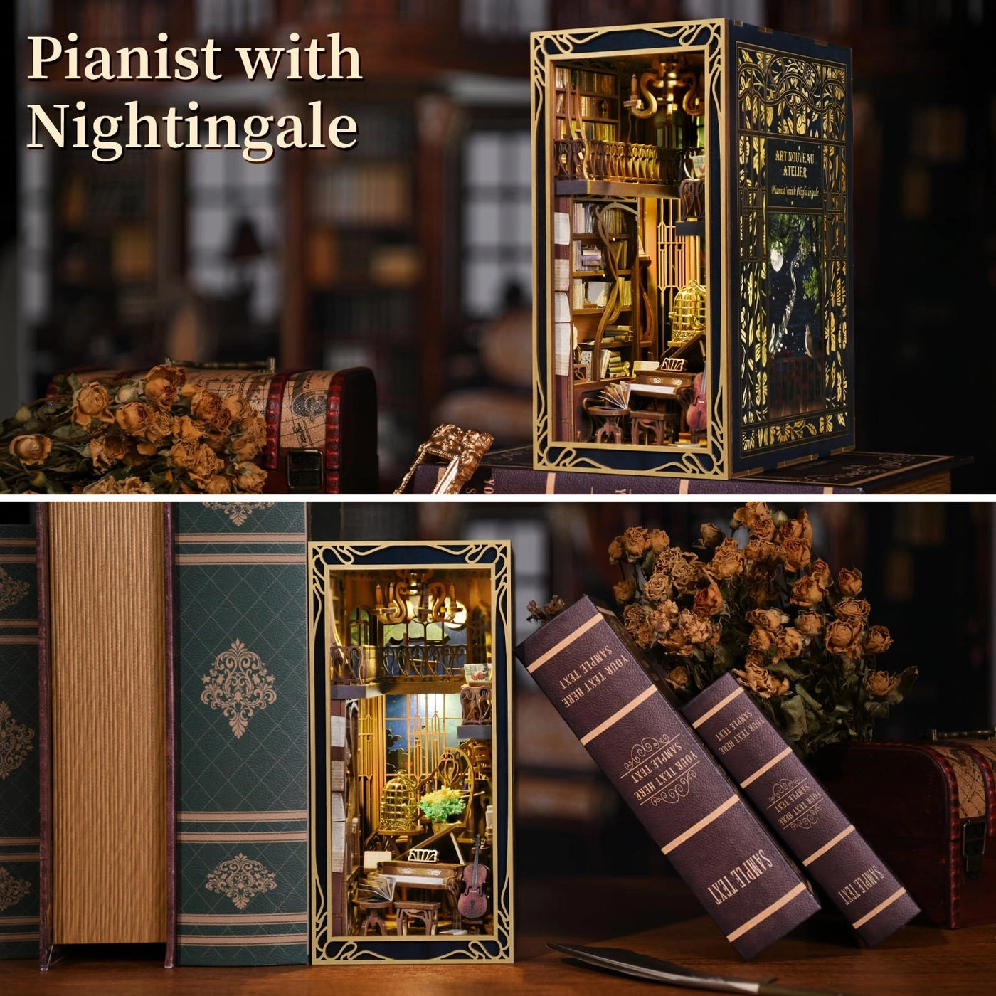 Pianist with Nightingale