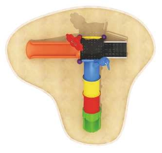Outdoor Toys Set - 370x350x300cm Above 4 Years Old