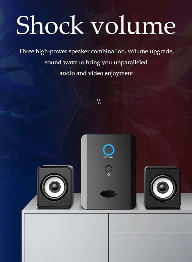 Computer speaker - three piece set Bluetooth