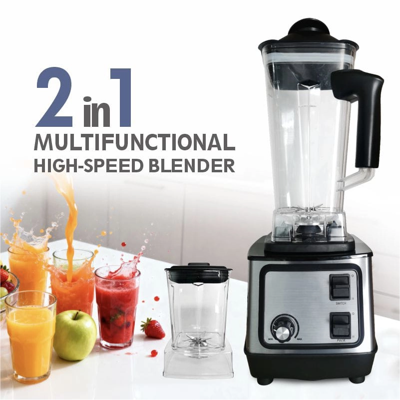 Havenix Heavy Duty 2 in 1 Blender Mixer Grinder - Glass Jar Powerful Motor