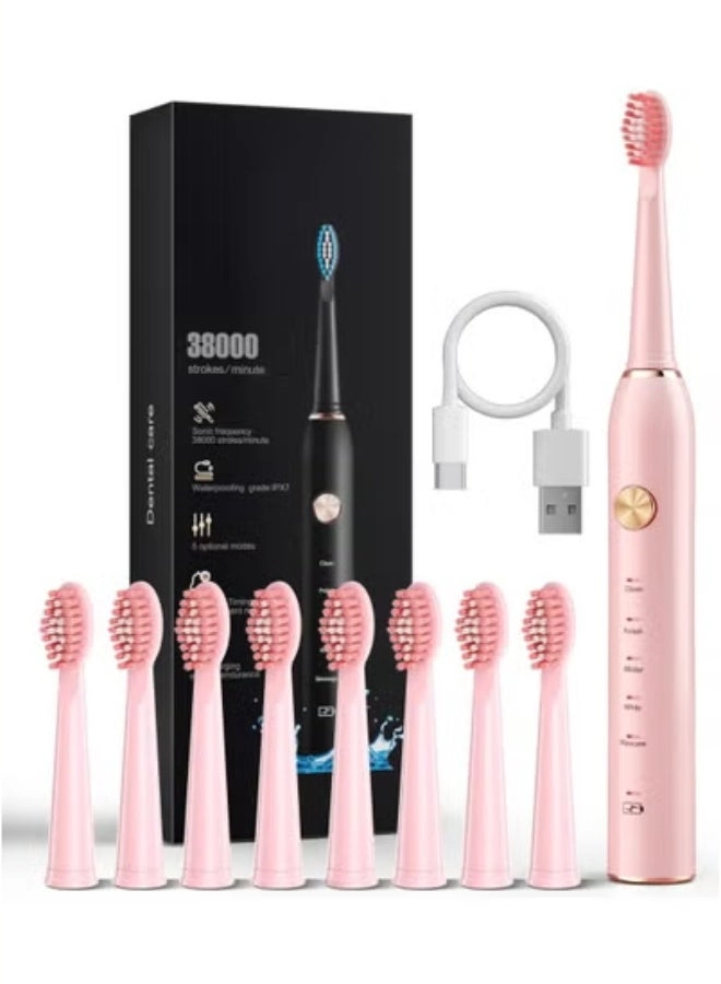 electric powerful toothbrush - 8 Brush Heads 31000 stroke/min