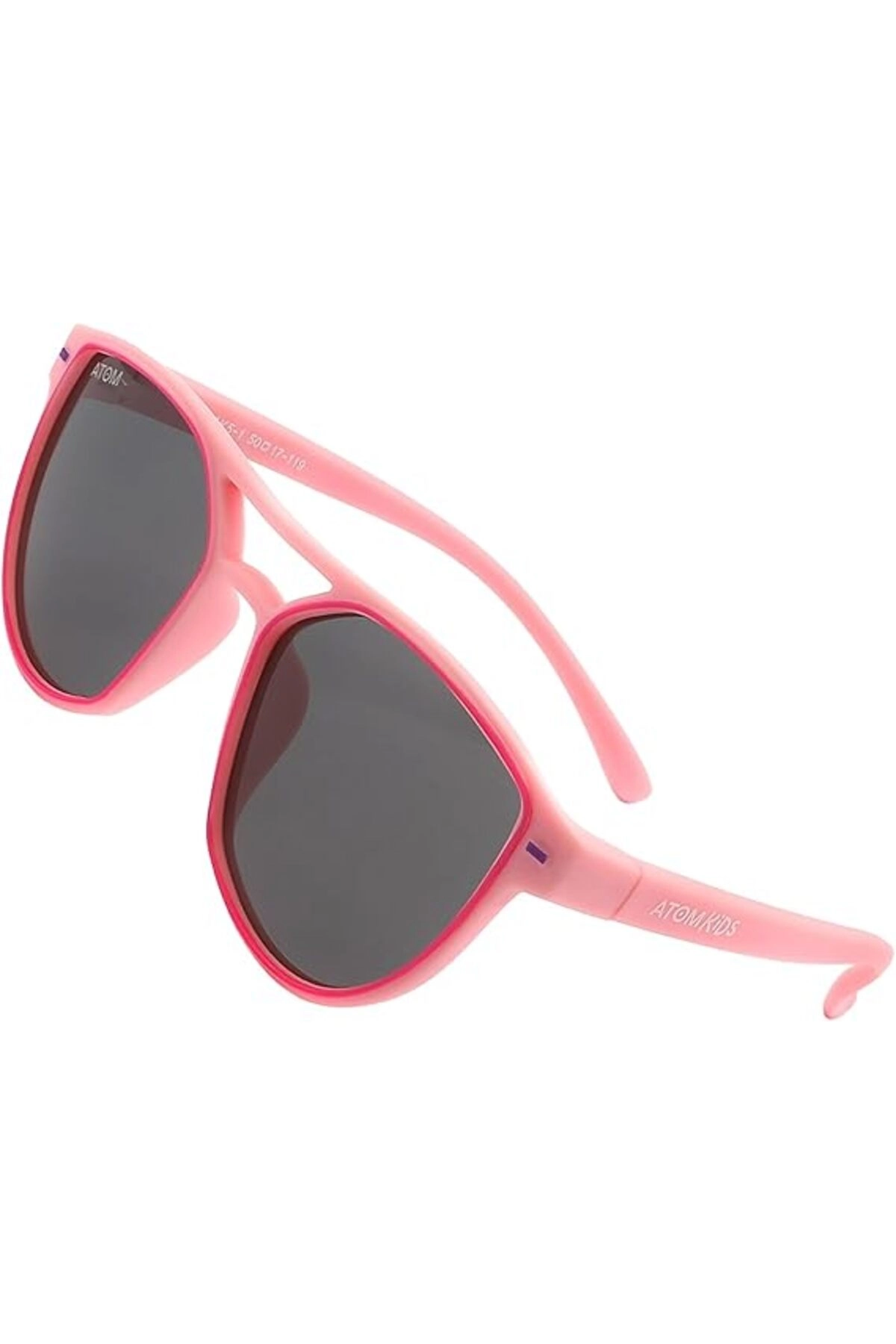 COLOR LAND CHILDRENS TOYS CENTER LLC Double Bridge Sunglasses AK5-1 - Pink/Grey