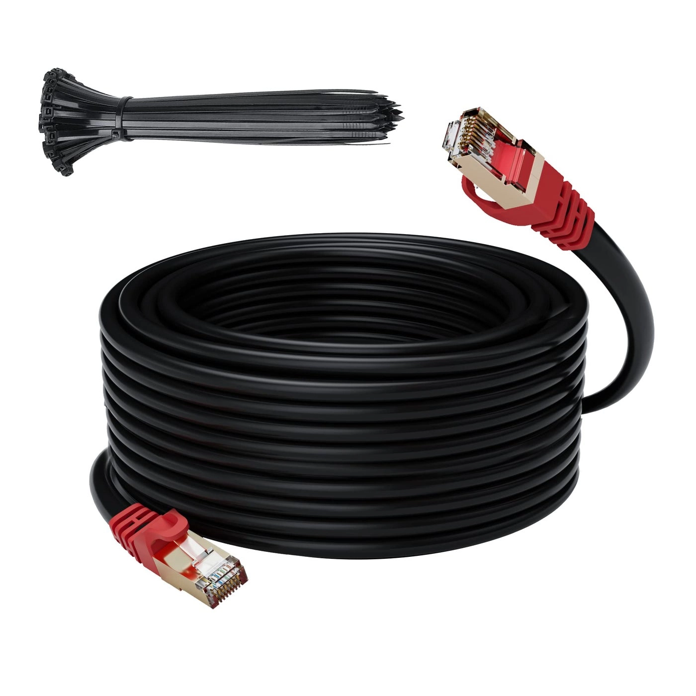 Cat7 Outdoor Ethernet Cable - 100 FT
