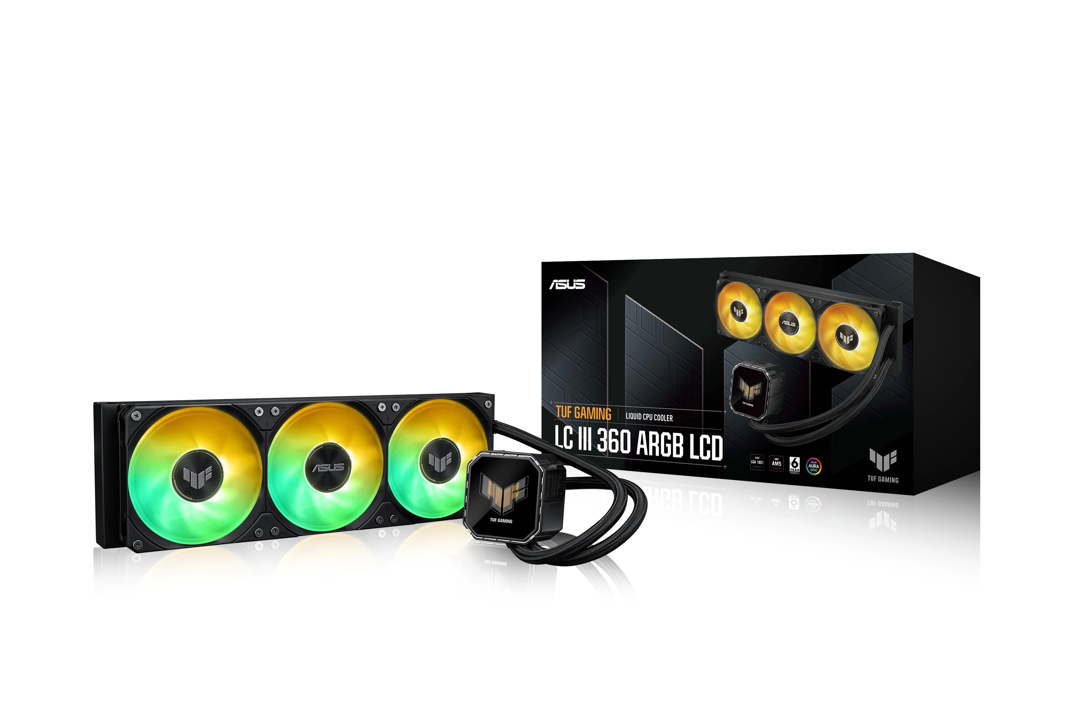 TUF Gaming LC III 360 ARGB - CPU Liquid Cooler Black