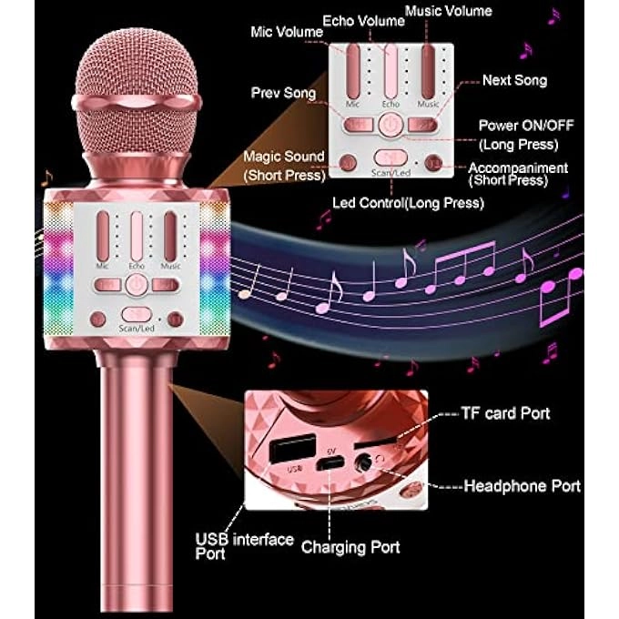 WIRELESS BLUETOOTH MICROPHONE