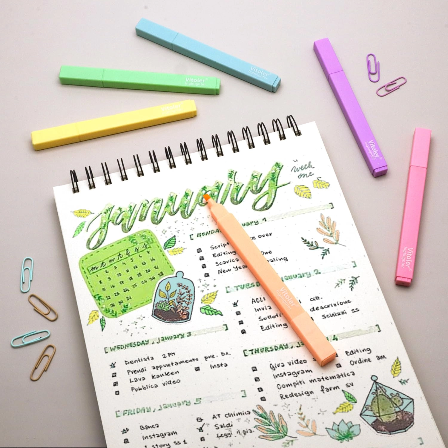 Highlighters - Vivid Colors Chisel