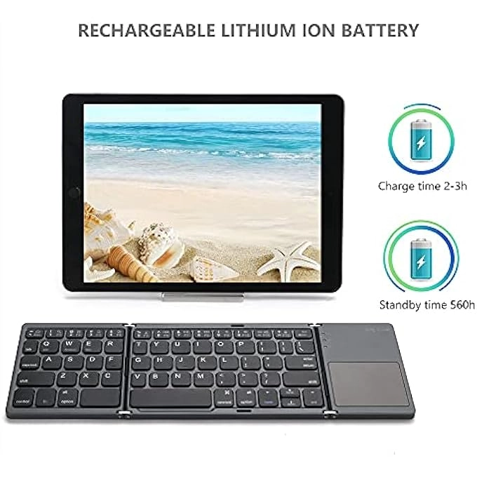 TRI-FOLD BLUETOOTH KEYBOARD - Wireless
